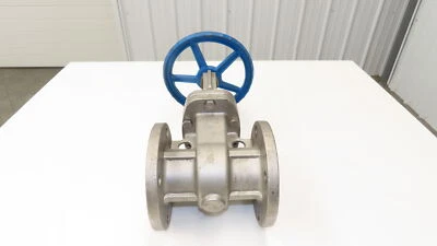 Sharpe 35116 3" Stainless Steel Gate Valve 275psi@ 100° F 316SS Rising Stem - Image 1 of 4