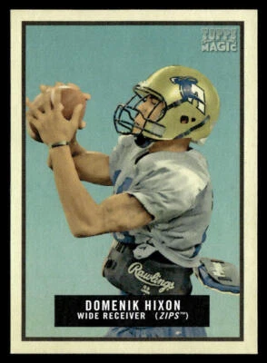 2009 Topps Magic Mini Domenik Hixon #1    Akron Zips - Image 1 of 2