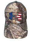 Chapeau de camouflage Under Armour Realtree casquette de baseball logo drapeau américain patriotique homme 