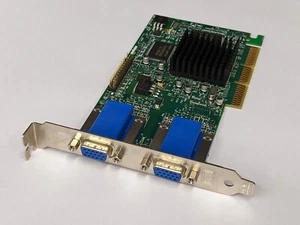 Tarjeta gráfica Matrox MGI G45+MDHA16DLXB AGP Dualhead 4xAGP 2xVGA 16MB - Imagen 1 de 5
