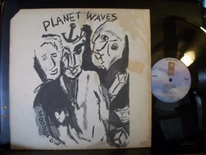 BOB DYLAN Planet Waves LP 1974 Asylum The Band - Imagen 1 de 2