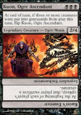 KUON, OGRE ASCENDANT X4 4 4X Saviors of Kamigawa MTG Magic Cards DJMagic