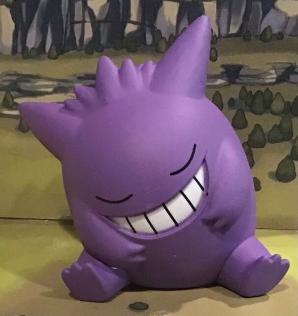 Mini Figura Colecionável - Pokémon - Gengar - Roxo - Sunny