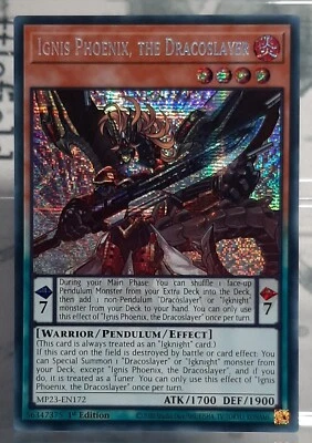 Ignis Phoenix, the Dracoslayer - SCR - 25th Anniv.  Dueling Heroes Mega Pack NM - Bild 1 von 2