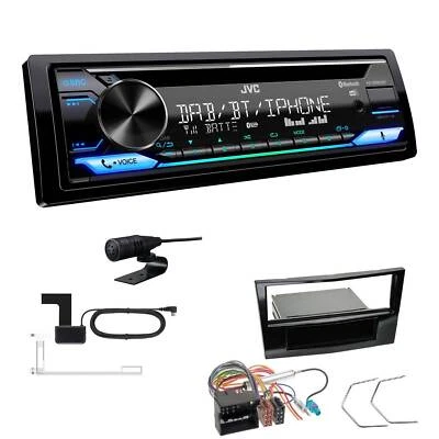 JVC KD-DB922BT Autoradio DAB+ Bluetooth für Opel Corsa D piano black - Bild 1 von 4