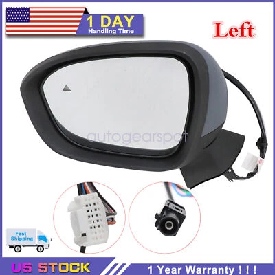 Espejo retrovisor lateral del conductor punto ciego térmico 9 pines para Mitsubishi Outlander 2022-2024 Foto 1 de 4