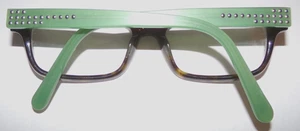 Gafas Nine West Verde Tortuga Oscura 51-17-135 Monturas Estilo - Imagen 1 de 6