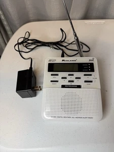 Midland WR-100 radio digitale NOAA allarme meteo/monitor pericoli con cavo di alimentazione - Foto 1 di 4