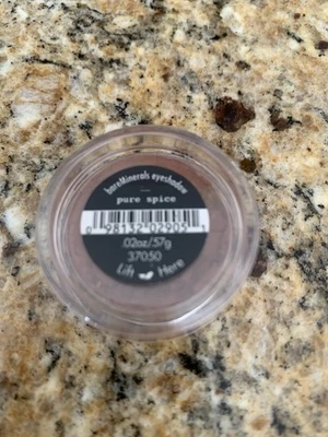 MINERALES DESNUDOS i.d. Sombra de ojos Pure Spice 0,02 oz/0,57 g polvo suelto color de ojos nueva Foto 1 de 2