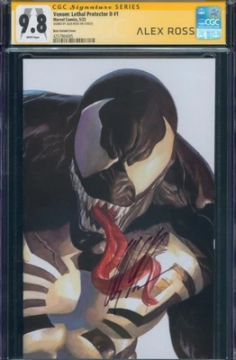Venom Lethal Protector II (2) #1 CGC 9.8 Alex Ross Timeless SIgned Custom Label - Image 1 of 2