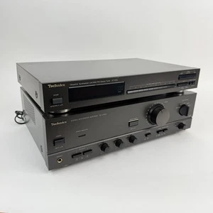 Amplificador integrado estéreo Hi-Fi separado vintage Technics SU-VZ320/ST-610L - Imagen 1 de 13