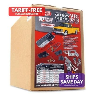 Trans-Dapt 99061, Kit S10 Swap-In-A-Box Kit Complete V8 Performance Racing Parts - Image 1 of 4
