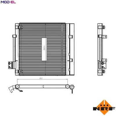 CONDENSER AIR CONDITIONING 350448 FOR TESLA - Image 1 of 4