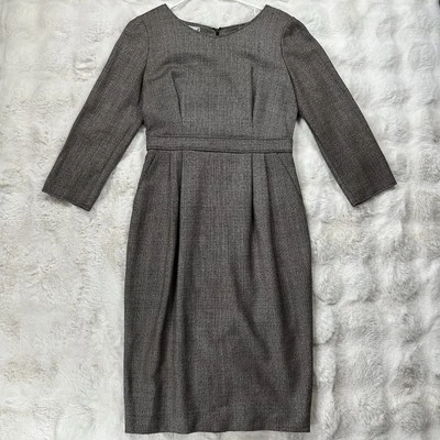 Vestido para mujer Armani Collezioni talla 6 lana virgen tweed diseñador de lujo Foto 1 de 4