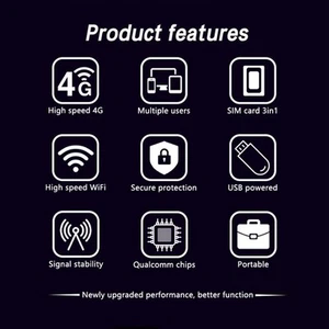 4G LTE USB Modem Up To 10 Users High Speed 150Mbps Portable Mobile Hotspot W BEA - Picture 1 of 12
