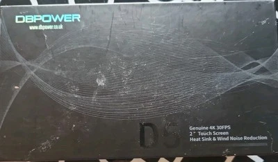  DBPOWER D5 Native 4K EIS Action Camera 2" LCD Touchscreen 14MP WiFi - Image 1 of 4