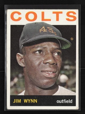 1964 Topps #38 Jim Wynn Houston Colt .45s Rookie VG ** MINOR CREASE ** - Image 1 of 2