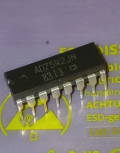 1pcs AD7542JN DAC 12-BIT MULTIPLYING AD7542 DIP16 Datecode 1983 - Picture 1 of 1