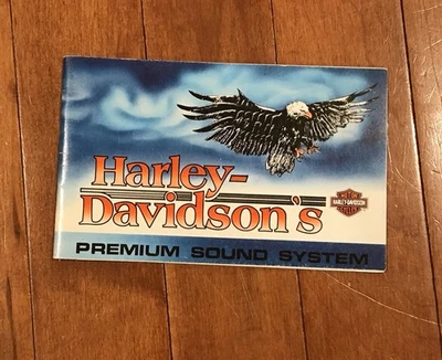 Harley Davidson 1989 sistema de sonido premium manual del propietario de motocicleta 99464-89 OEM Foto 1 de 4