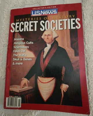 Mysteries of History SECRET SOCIETIES Collector's Edition US News & World Report - Image 1 of 2