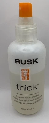 Spray amplificador de textura y cuerpo grueso Rusk 6 oz ~ 60 % peinado completo Foto 1 de 2