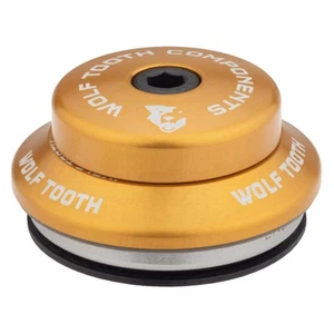 Wolf Tooth Premium IS Headsets - Integrated Standard IS41/28.6, 7mm Stack, Gold - Picture 1 of 1