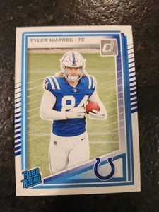 2025 Panini Donruss - Rated Rookie Tyler Warren (RC) #337 - Indianapolis Colts - Picture 1 of 2