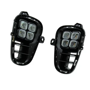 Daytime Running Lights Fog Light for Kia K2 For RIO 18 20 ABS LED Yellow White - Picture 1 of 6