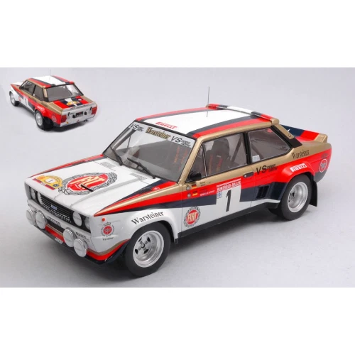 FIAT 131 ABARTH N.1 RALLY HUNSRUCK 1980 ROHRL/GEISTDORFER 1:18 Ixo Model Auto Ra - Immagine 1 di 1