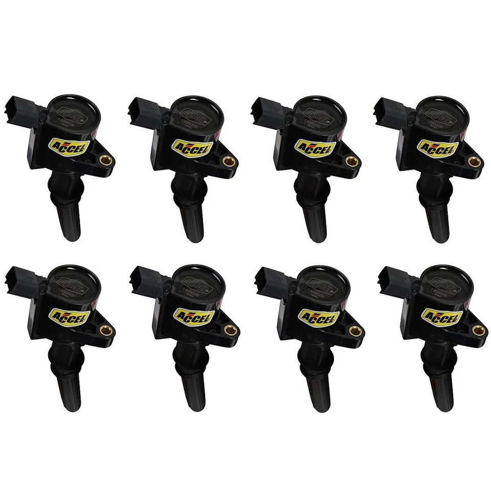 Juego de 8 bobinas de encendido Accel 140032K-8 para camioneta E350 F150 camión F250 Econoline Foto 1 de 2