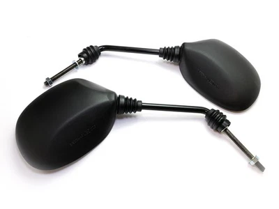 Spiegel Paar Schwarz E-geprüft für Peugeot Sachs Buxy50 Limbo 50 Zenith Reggae - Bild 1 von 4