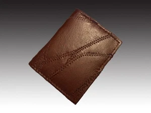 Rolfs Vintage Brown Cowhide Leather Bifold Wallet - New in Box - Picture 1 of 9