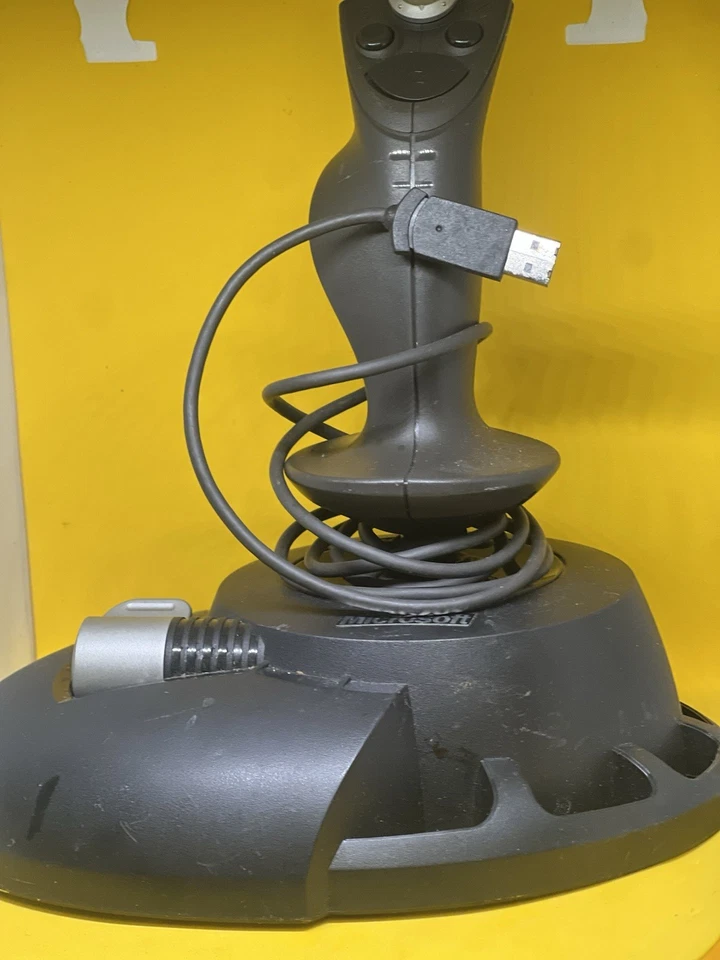 Microsoft Sidewinder Precision 2 Flight Stick Joystick USB Retro PC Gaming - Image 1 of 1