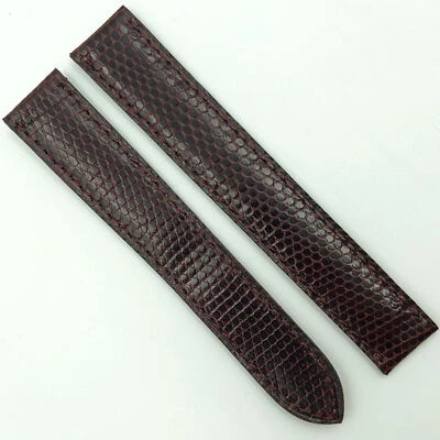 Cartier Authentic 15mm Burgundy Leather Strap for Deployant 5807A09ODAB - Image 1 of 2
