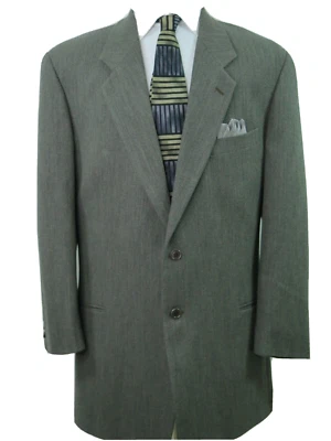 Mani Giorgio Armani Men's Pure Virgin Wool Italian Blazer Jacket Sport Coat 41 L - Image 1 of 4