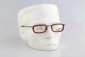 Robert Rudger 2240 123 P9 antique silver & tortoise rectangle eyeglasses frames - Picture 1 of 10