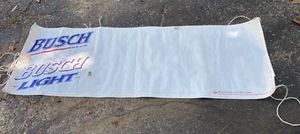 Busch / Busch Light NASCAR Racing Banner 6'x2' Outdoor Banner -Man Cave? - Picture 1 of 3