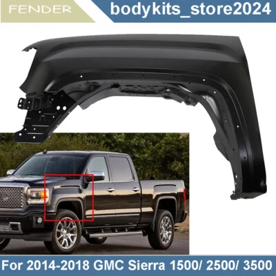 Fender For 2014-2017 2018 2019 GMC Sierra 1500/2500 HD 3500 HD Front Left Side Foto 1 de 4