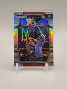 Ronda Rousey 2022 Select WWE #90 Concourse Silver Prizm - Picture 1 of 2