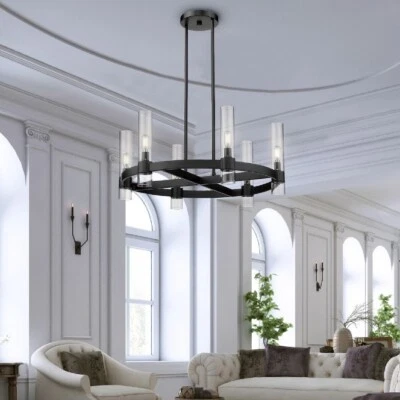 OVE BENNET I 6 luces LED carro rueda cilindro pantalla araña *NUEVO* Foto 1 de 4