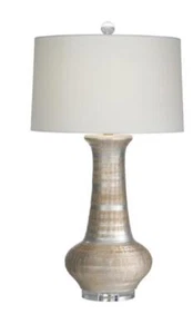 The Natural Light Brittany Porcelain Table Lamp - Does not include Shade - Picture 1 of 8