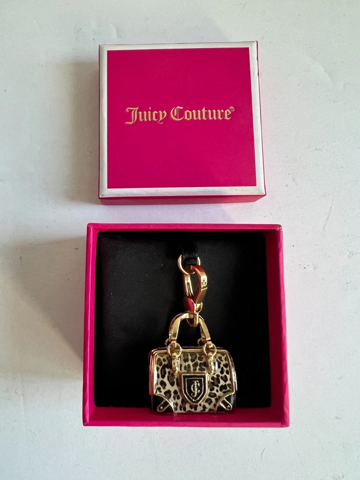 Juicy Couture Leopard Handbag Charm YJRU7087