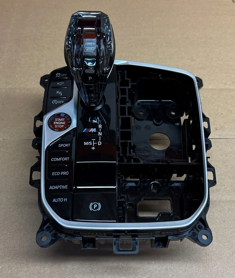 Wählhebel M Schaltknauf Kristall Original BMW 8'er G15 G16 X5 G07 5A32B13 NEU - Bild 1 von 4