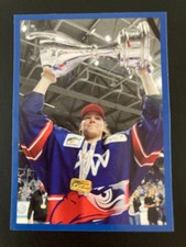 2018-19 Adler Mannheim German DEL Champion Sticker 190 Rookie RC Moritz Seider
