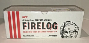 PK OF 2 KFC Fire Logs 11 Herbs Spices Limited Edition Kentucky Fried Chicken - Picture 1 of 9