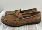Johnston Murphy Shoes Men’s Brown Sheepskin Leather Slip On Loafers 11