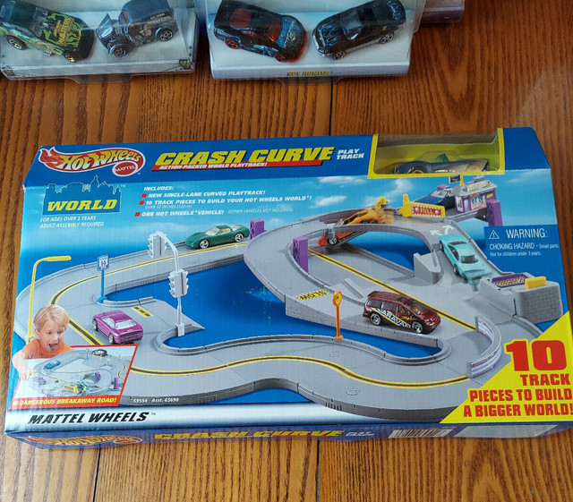 HOT WHEELS CRASHERS Crash Test TRACK Exclusive $17.50 - PicClick