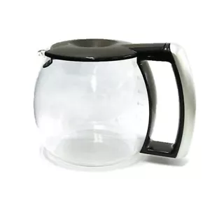 JARRA DE VIDRIO Y TAPA DE PLÁSTICO GENUINA DELONGHI BC0260, BC065BS, CAFETERA BCO70 - Imagen 1 de 3