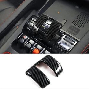 Carbon Fiber Inner Gear Shift Konb Decor Cover Trim For BYD SHARK 2025 2026 2027 - Picture 1 of 9