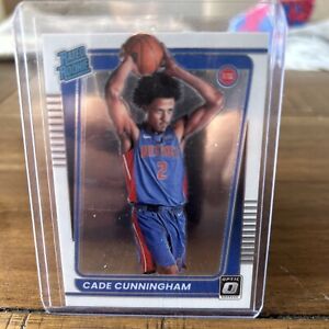 2021-22 Donruss Optic Cade Cunningham RC #161 Base Pistons Rated Rookie!
